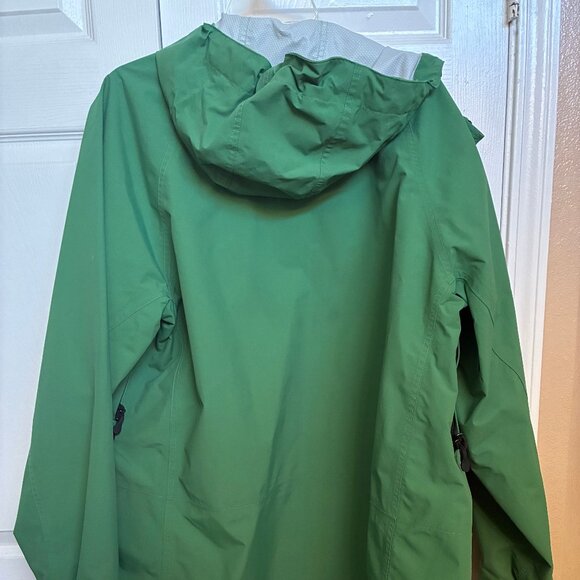 Duluth Trading Co. Men's Rain Jacket - Green Hooded Outdoor Work Coat Size XL - Picture 5 of 5